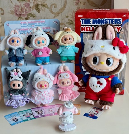 🌈 正版 Labubu × Sanrio 三麗鷗聯名系列 