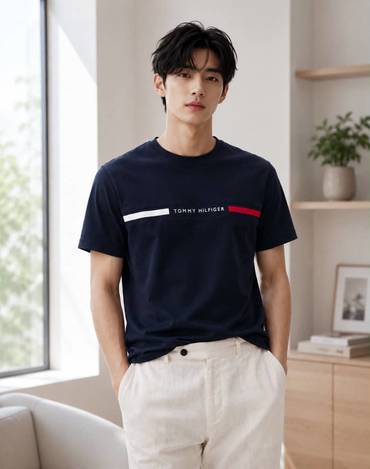 ✨ TOMMY HILFIGER 男款經典短T ✨