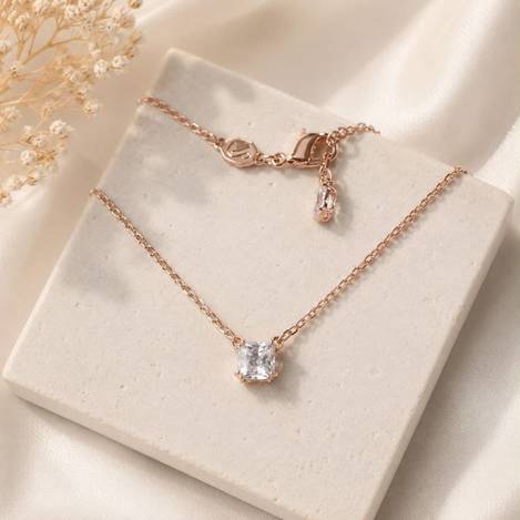 🇬🇧 Swarovski 經典方鑽項鍊✨
