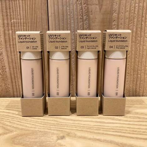 j07 MUJI 無印良品 UV保濕輕透粉底液 SPF40 PA++++