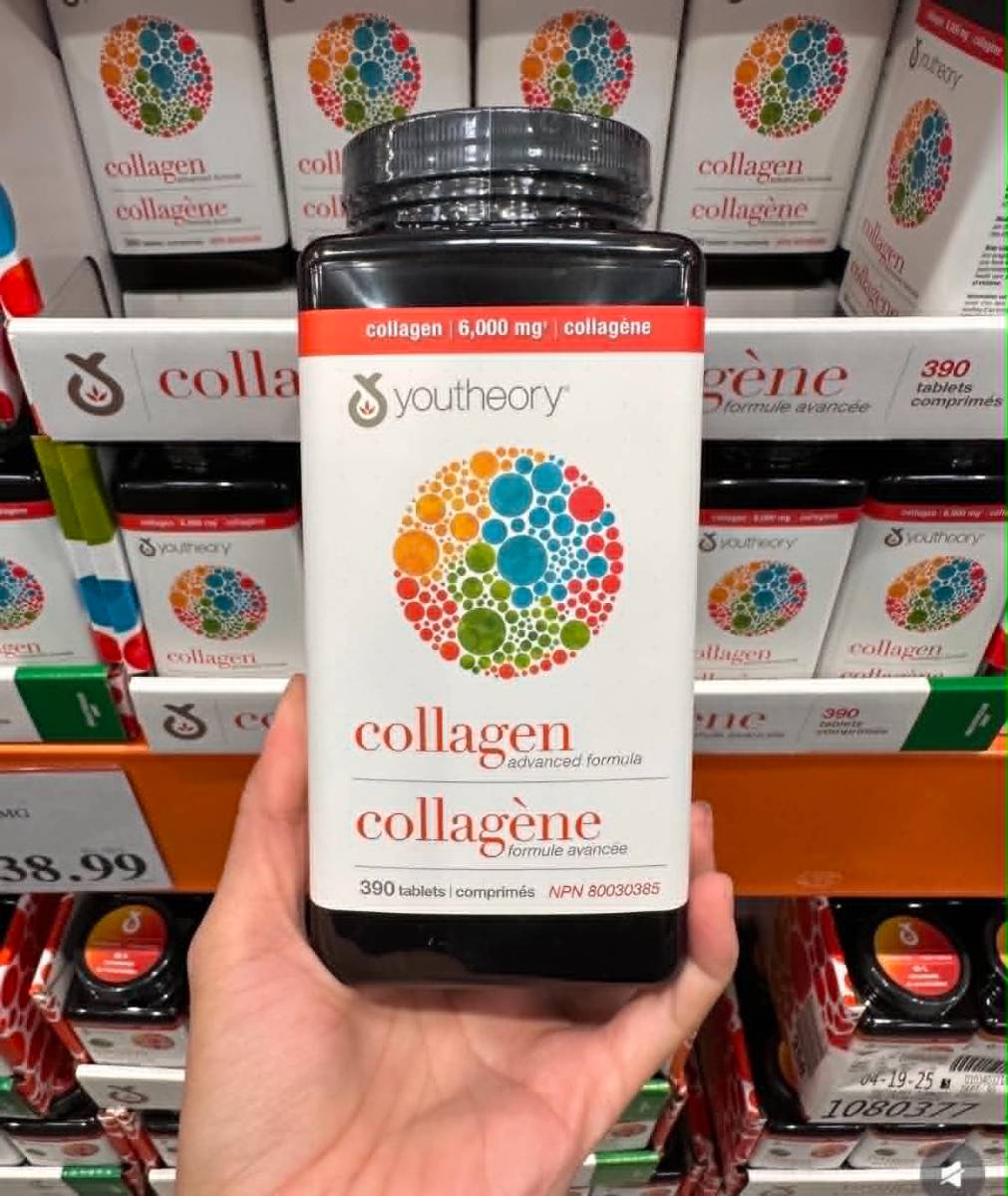 🇨🇦加拿大熱銷｜Youtheory Collagen 膠原蛋白 6000mg（390錠）