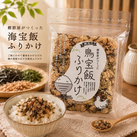 ❣️🇯🇵 日本新丸正 堅魚屋 鳥寶飯香鬆 25g