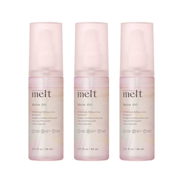 j08🌸 日本花王新系列 melt Moist Oil 保濕美容護髮油 80ml 🌸