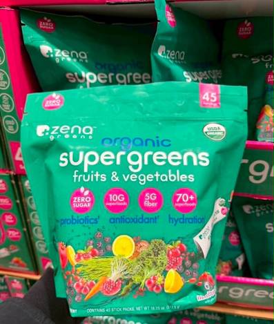 🇺🇸 美國 Zena Greens 美國莓果綠拿鐵 45入