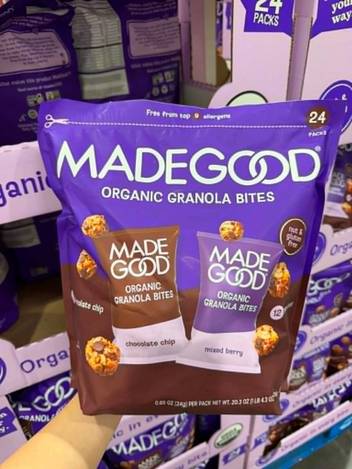 🇺🇸 MADEGOOD 有機燕麥脆球 MIX組合
