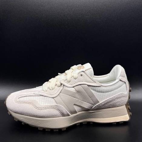 New Balance 327 麂皮編織 奶油橄欖綠
