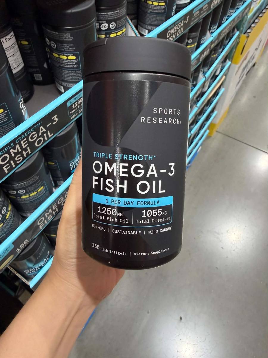 🐟 Sports Research Triple Strength Omega-3 高濃度魚油