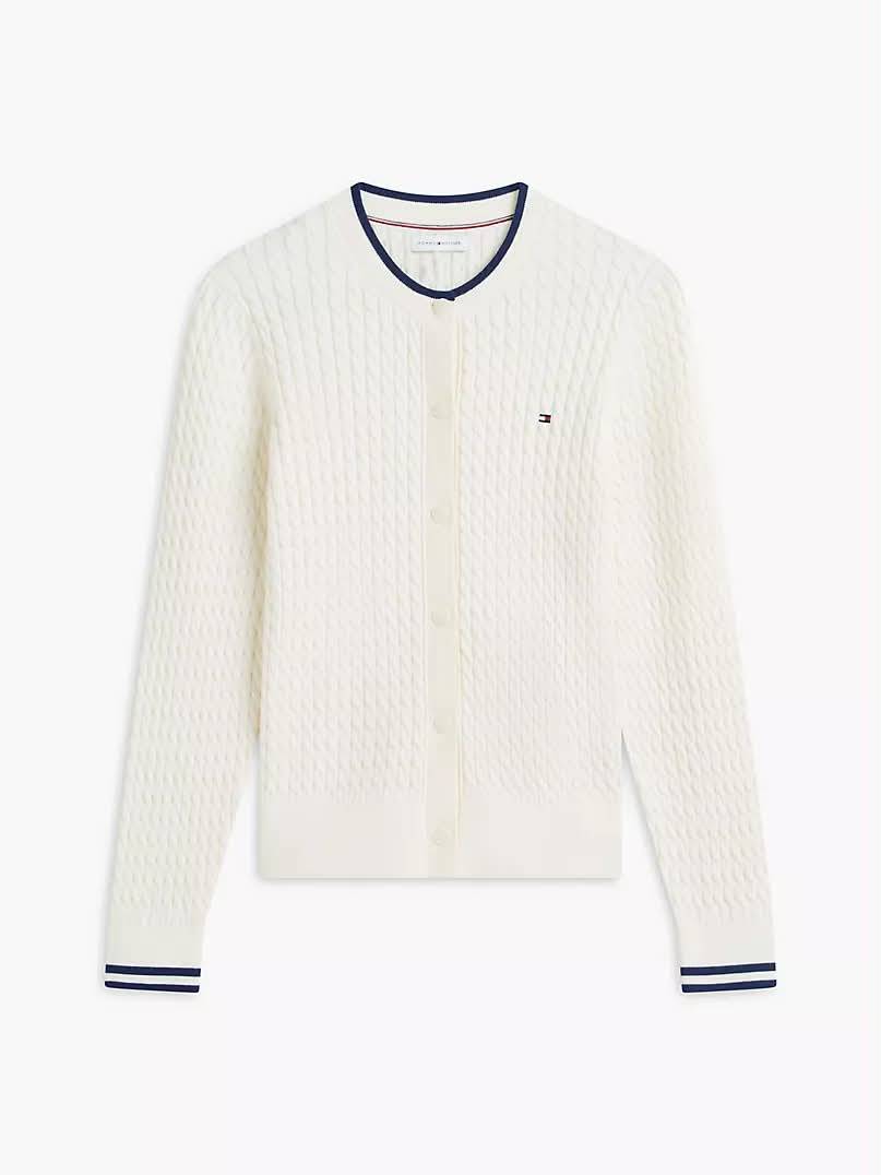 Tommy Hilfiger 🇺🇸專櫃款麻花針織外套🤍