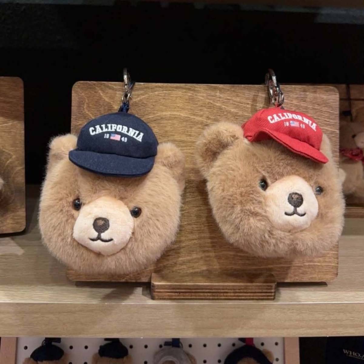 🇰🇷WHO.A.U Fluffy Steve 毛絨招福小熊吊飾