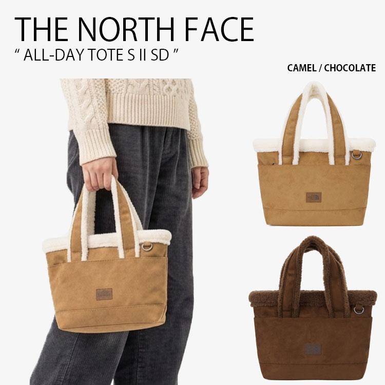 🇰🇷THE NORTH FACE ALL-DAY 麂皮絨羊羔毛迷你托特包