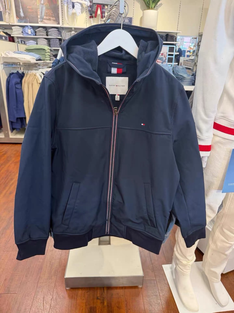 Tommy Hilfiger 男士連帽鋪棉休閒外套