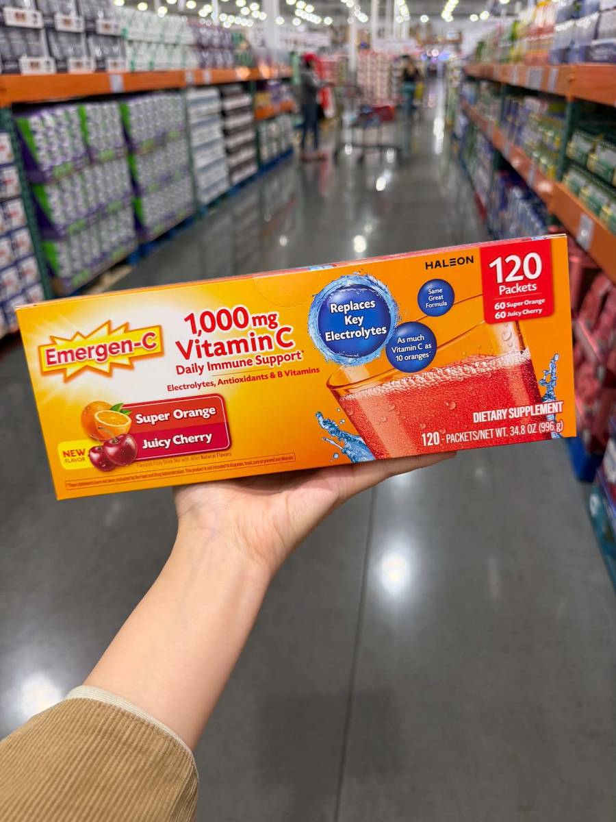 美國 Emergen-C 維他命C沖泡粉 120包 🇺🇸