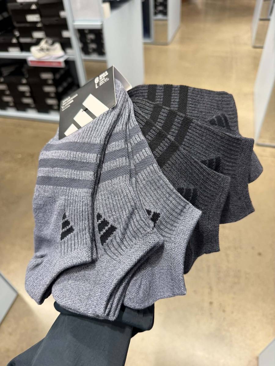 🧦 adidas 男款隱形襪 6雙組