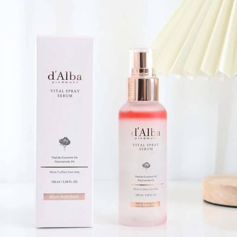 韓國 d’Alba 💗 白松露煥活粉紅噴霧 100ml