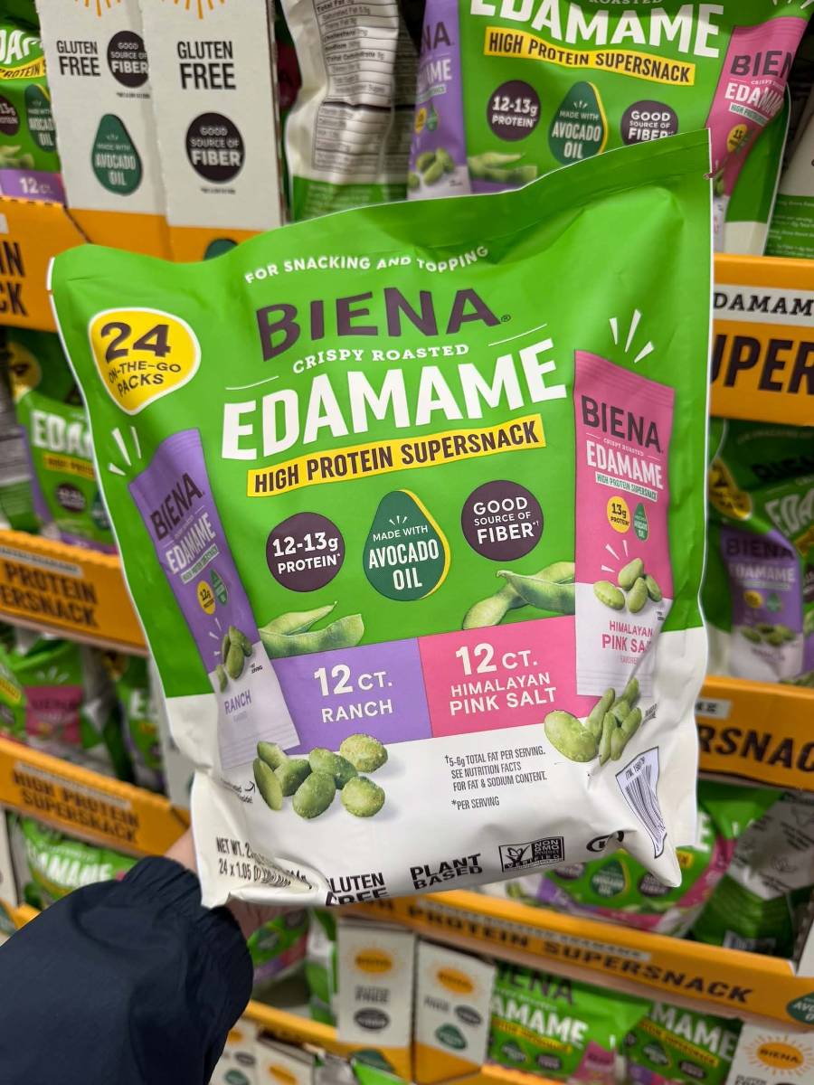 💚 BIENA 高蛋白烘烤毛豆隨手包