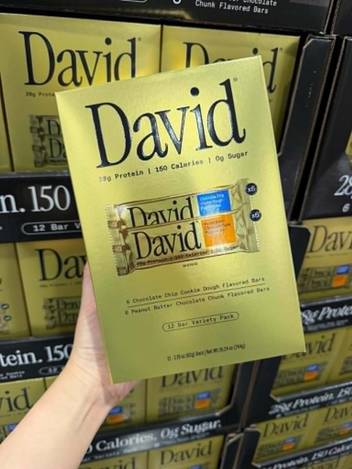 💪 David 高蛋白棒｜12入綜合組