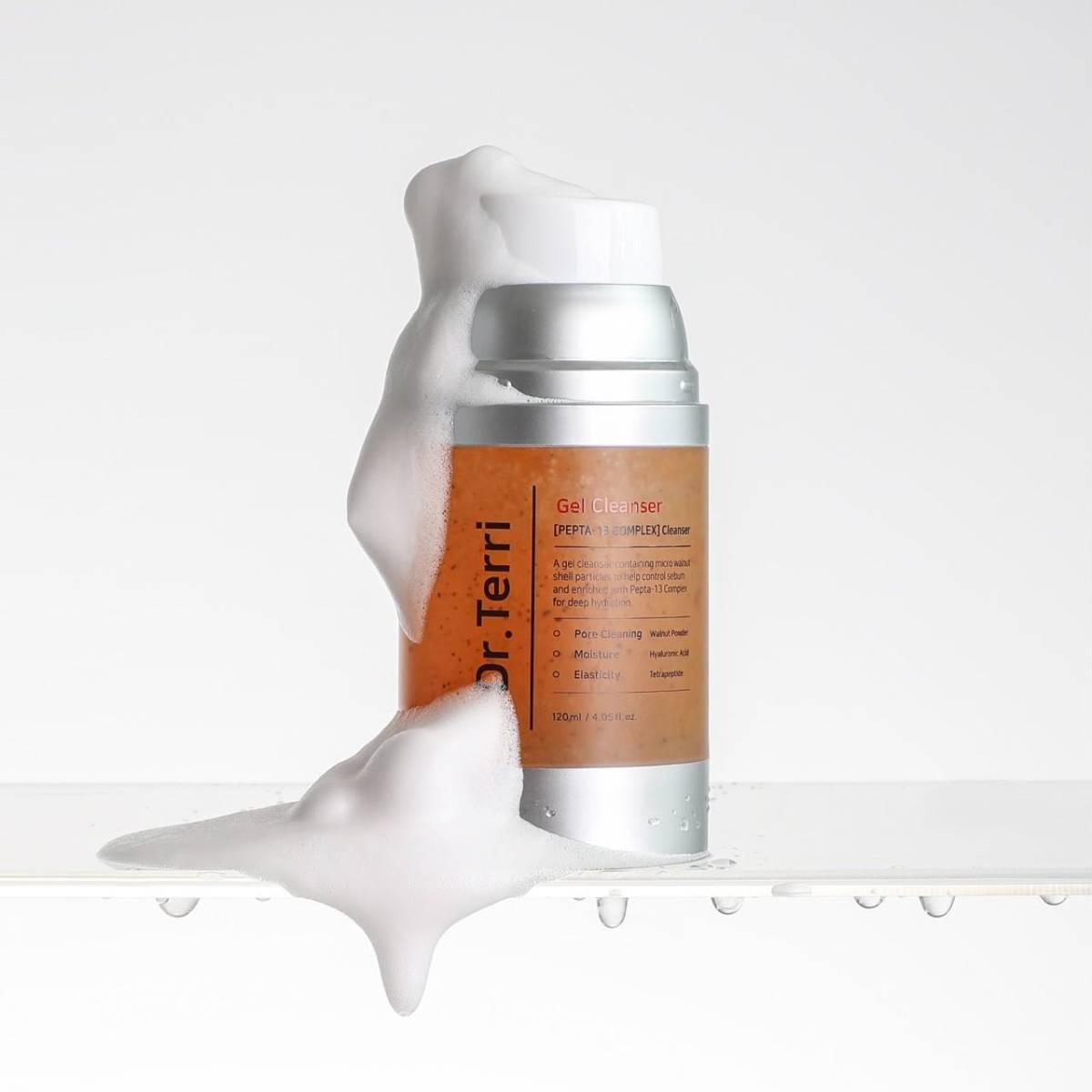 韓國 Dr. Terri 核桃微米洗面乳 120ml