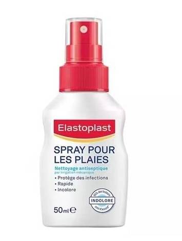  法國 Elastoplast 溫和無痛急救傷口清潔噴霧 50ml