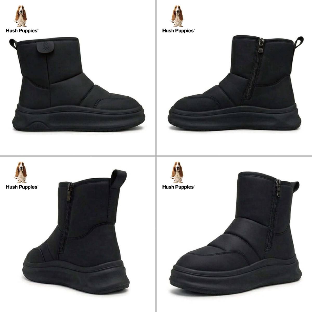❤️ 美國 Hush Puppies 防潑水保暖厚底靴