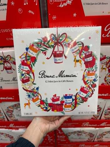 Bonne Maman 聖誕限定 12入迷你果醬禮盒