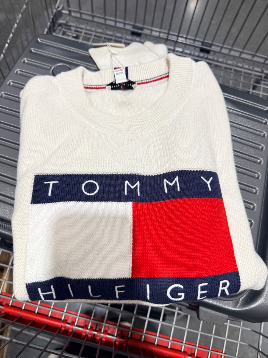 ❣️TOMMY HILFIGER 經典大LOGO針織上衣