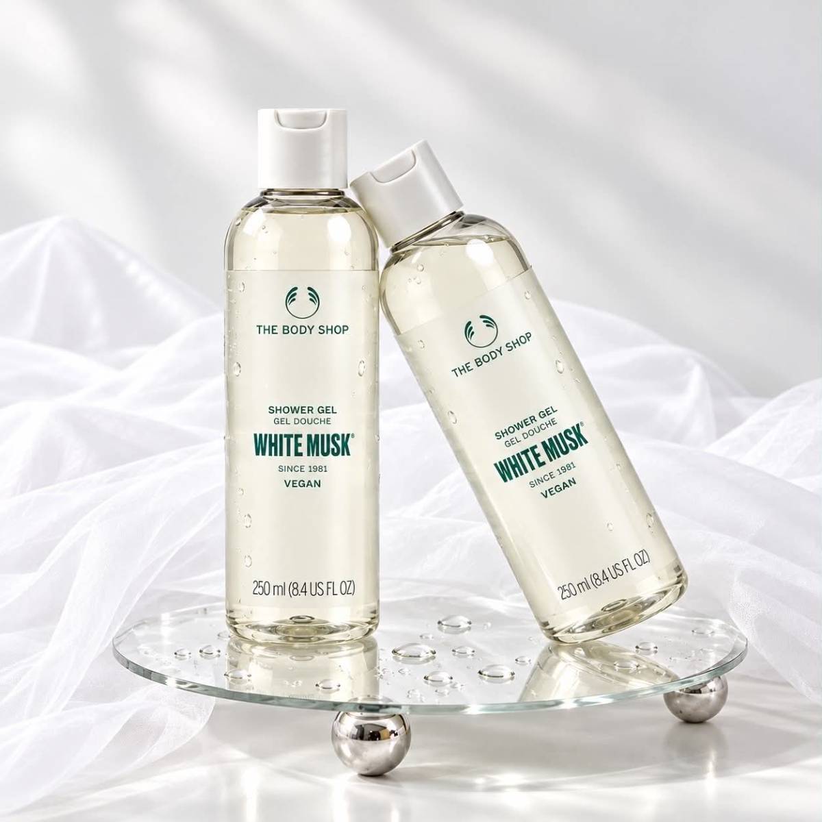 🤍 THE BODY SHOP 美體小舖 白麝香沐浴膠 250ml