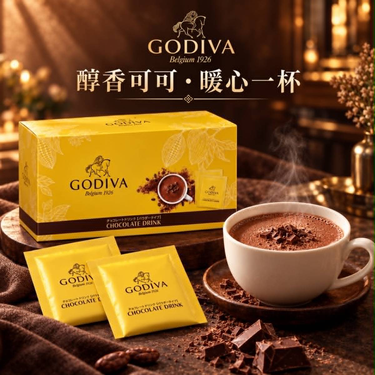 ☕ GODIVA 巧克力飲 20包入 🤎