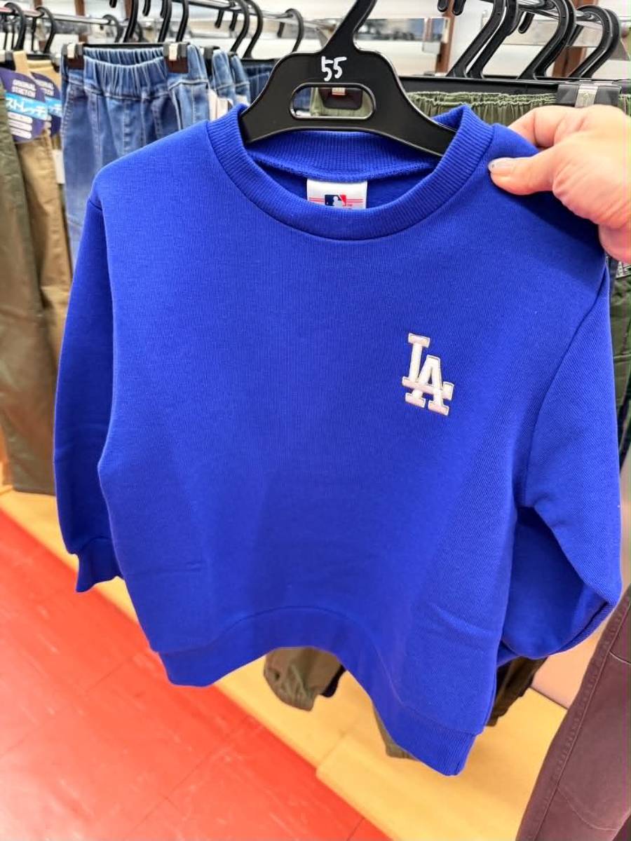 ⚾ MLB 兒童圓領大學T 💙