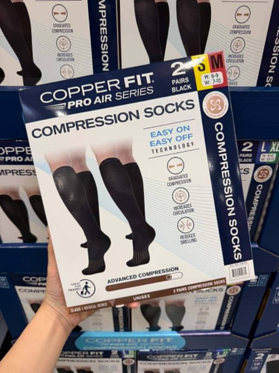 Copper Fit PRO Air 漸進式加壓襪