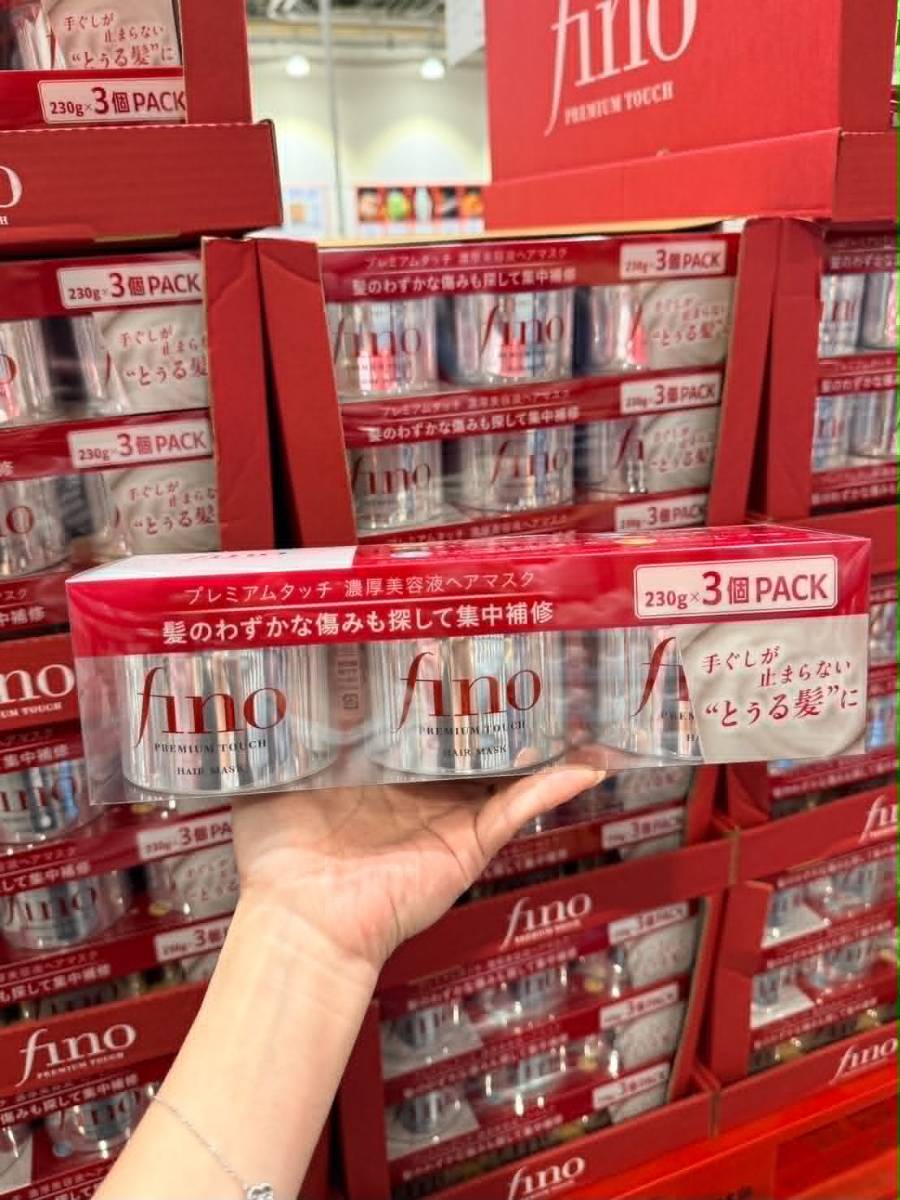  日本 fino 濃厚美容液髮膜 3罐組