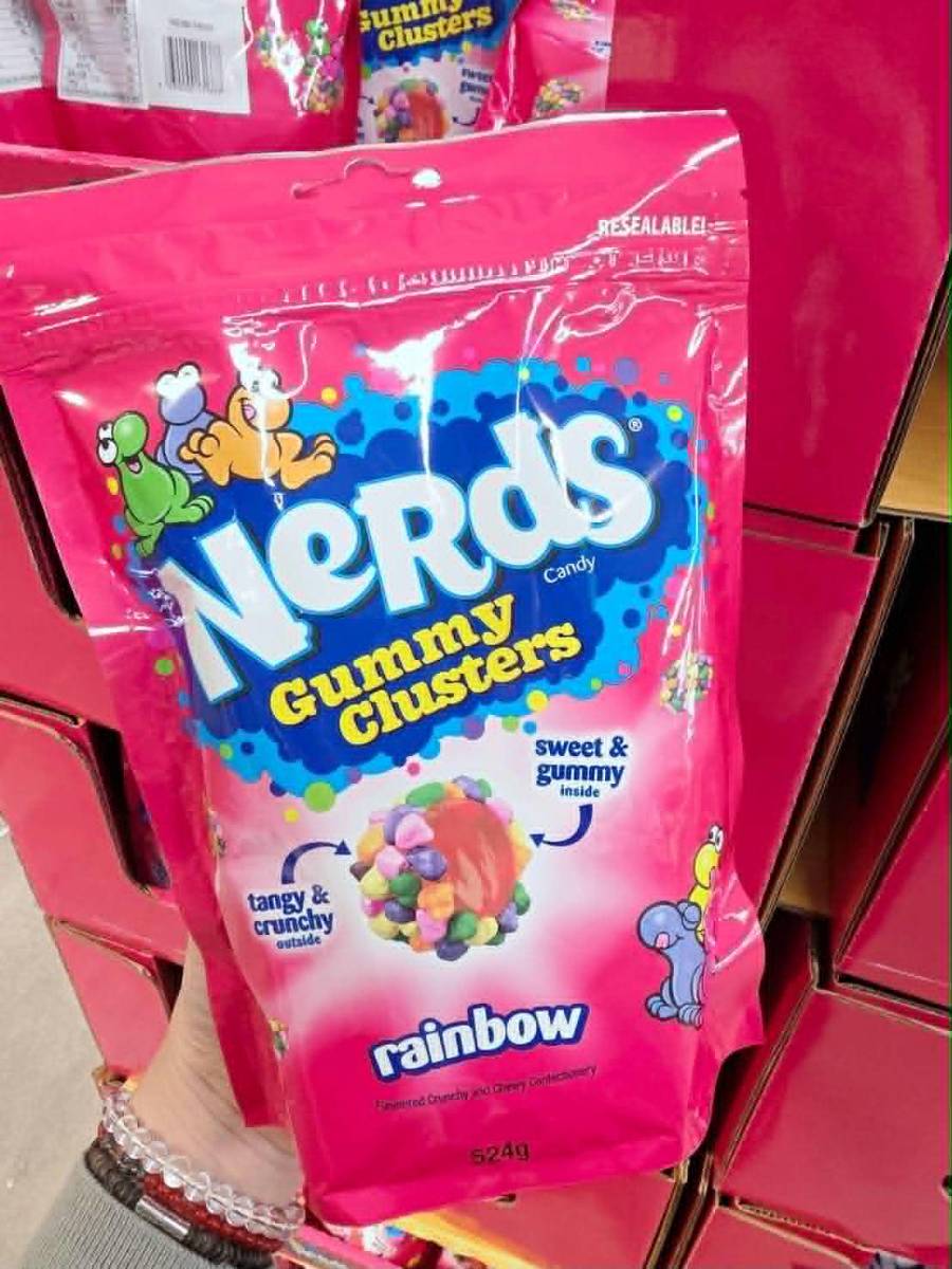 🌈  NERDS 彩虹爆爆軟糖脆粒🍬