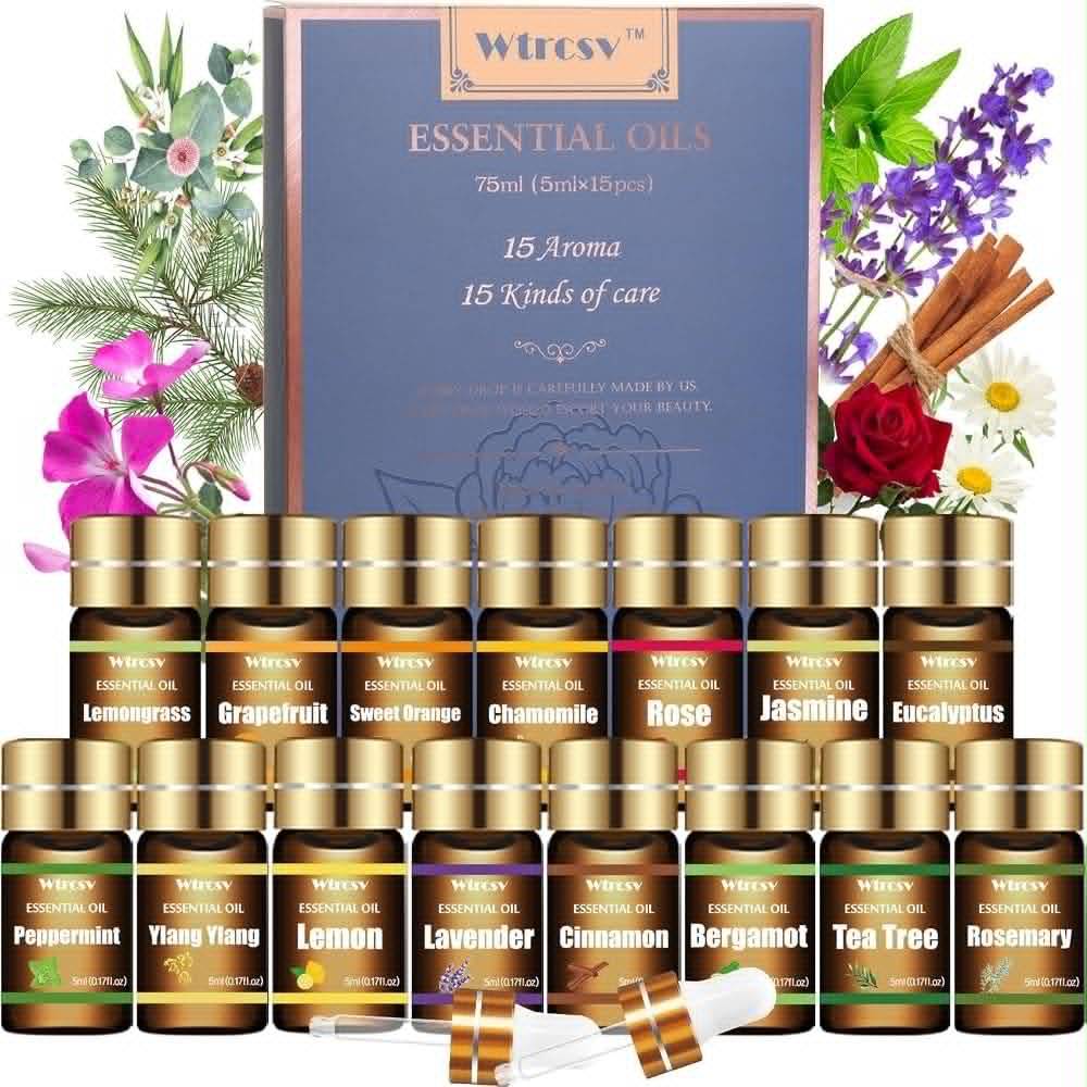🌿 Wtrcsv 15款香氛精油禮盒 🌸