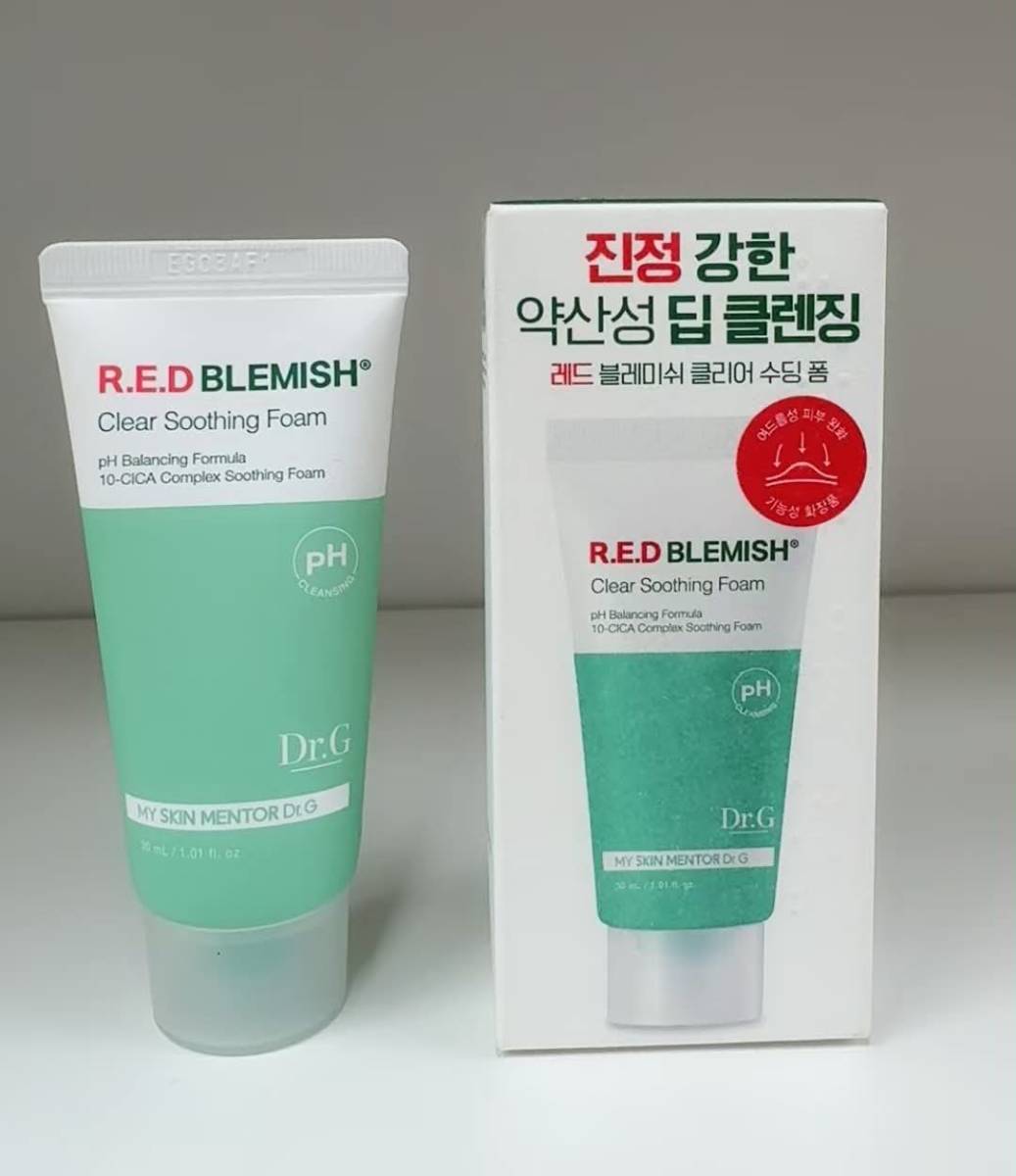 🫧 Dr.G R.E.D BLEMISH 祛痘舒緩潔面乳30ml × 2條一組