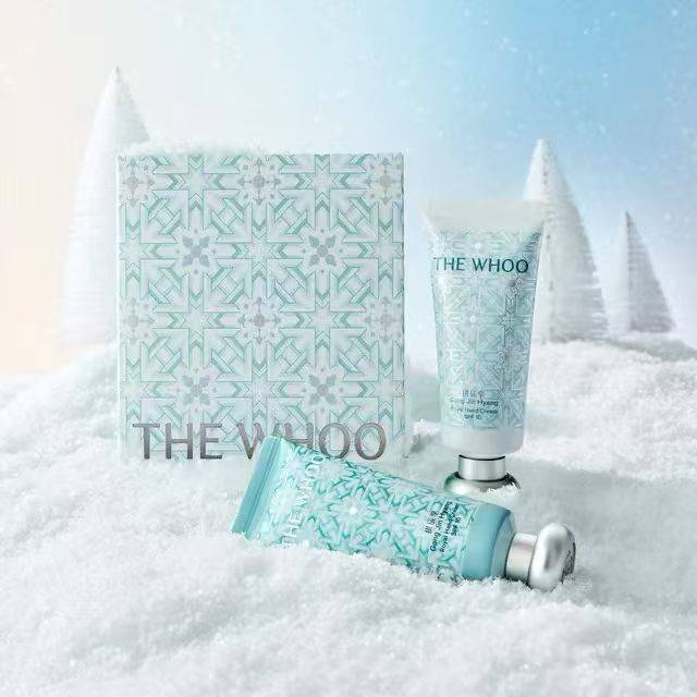 ❄️ THE WHOO 拱辰享・皇家潤澤護手霜雪漾禮盒