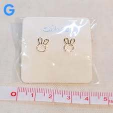 511-韓國925純銀耳環-G