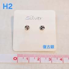 511-韓國925純銀耳環-H2