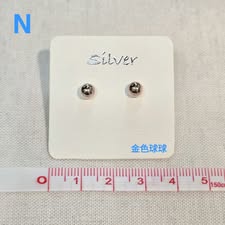511-韓國925純銀耳環-N