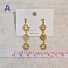 511-韓國流行飾品耳環(抗敏針)-A