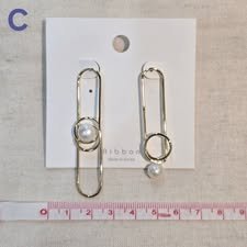 飾511-韓國流行飾品耳環(抗敏針)-C