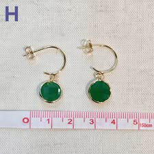 飾511-韓國流行飾品耳環(抗敏針)-H