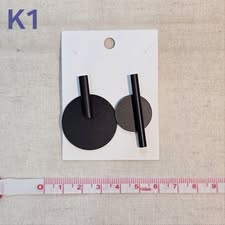 飾511-韓國流行飾品耳環(抗敏針)-K1