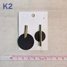 飾511-韓國流行飾品耳環(抗敏針)-K2