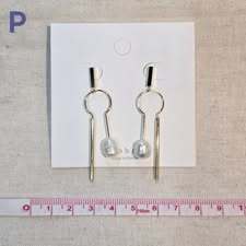 飾511-韓國流行飾品耳環(抗敏針)-P
