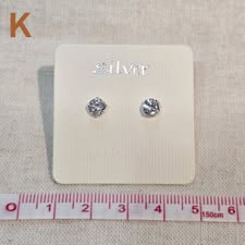 S512-韓國925純銀耳環-K