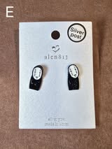 S512-聖誕節可愛動畫耳環-E