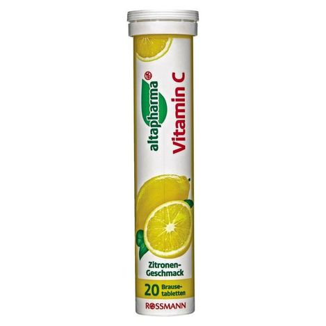 🇩🇪德國Altapharma Vitamin C Lemon 維他命C發泡錠 檸檬口味 20顆