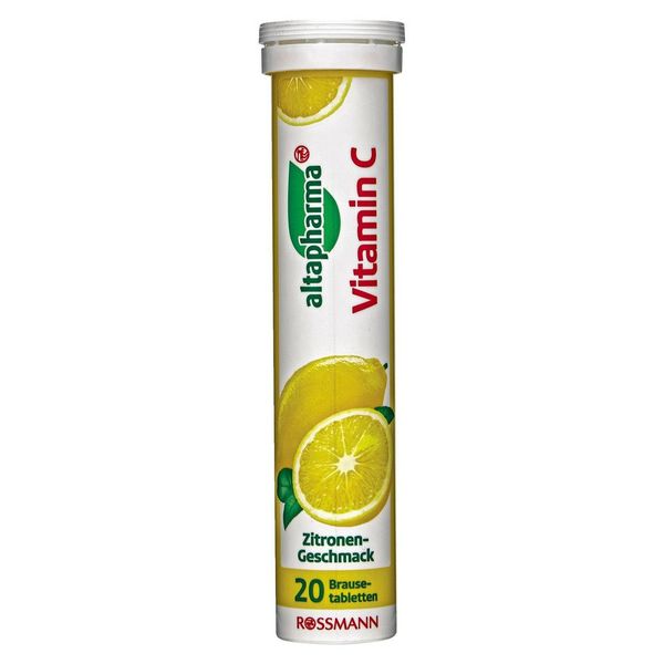 🇩🇪德國Altapharma Vitamin C Lemon 維他命C發泡錠 檸檬口味 20顆