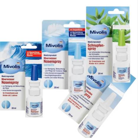 🇩🇪德國 Mivolis 海水鼻噴霧全系列 20ml