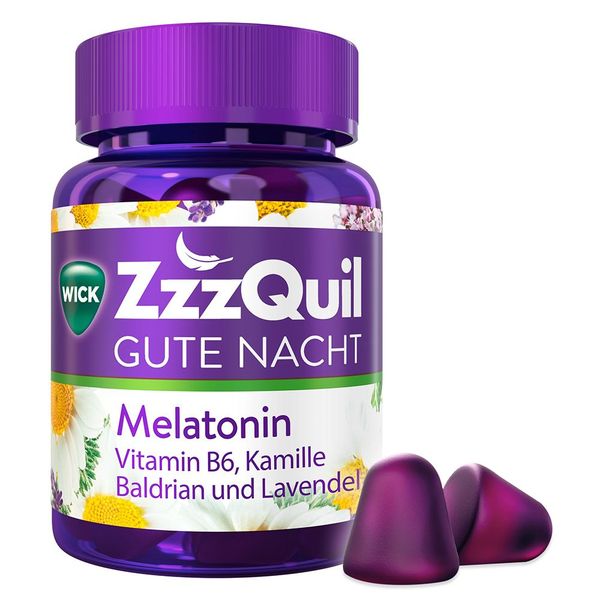 🇩🇪德國Wick Zzzquil 褪黑激素睡眠安眠軟糖 60入 