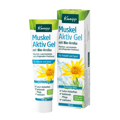 🇩🇪德國Kneipp 克奈圃 Arnica Active 運動後肌肉放鬆活性舒緩凝膠 200ml